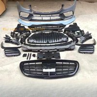 Fit 2016-2020 E Class W213 Vertical Upgrade E63 Style Front Rear Bumper Assembly Executive Body Kit