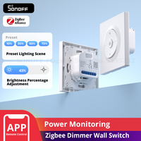 SONOFF MINI-ZBDIM-E Zigbee Dimmer Wall Switch Orb-ZBDIM Intelligent Flicker-Free Dimming Comprehensive Electrical Safety System