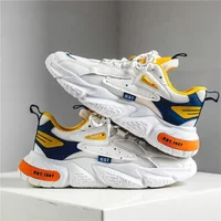 2025 Fashion and Comfortable Mesh Breathable Outsole Shoes Summer Hot Sale Mens Casual Shoes Thick Bottom Breathable Sneaker