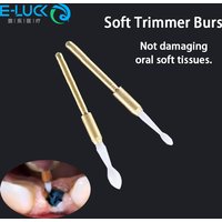 1Pc Dental Soft Trimmer Burs Ceramic Soft Tissue Gingiva For Oral Dentist Materials Product