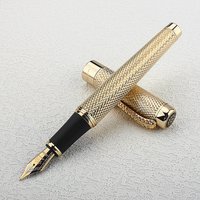 Jinhao drachen gold clip füll federhalter ef/f feder büro geschäft kreatives geschenks tift briefpapier