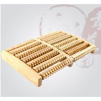 1PC Wooden Foot Massage Roller, Reflexology Massager for Feet Pain Relief, Stress Relief and Health Care