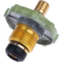 LPG Tank Converter Head Durable Gas Furnace Connector Practical Zinc Alloy LPG Tank Adapter Fittings