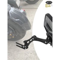 AliExpress PowerMotor Motorcycle Adjustable Imitation carbon fiber Rear Wheel Fender Mudguard For Cafe Racer E-bike Scooter Moped Universal Parts