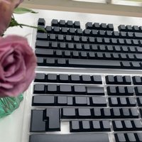 130+ Keys Blank Keycaps PBT Keycaps DIY Chreey 61/64/68/71/78/87/100/104/108 ANSI Thick for Switches Mechanical Keyboard Cap