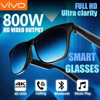 VIVO HD Smart Glasses Multifunctional Remote Control Touch Bluetooth Call Voice Chat Assistant Music Player Translate Glasses