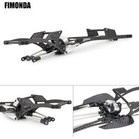 LCG Chassis Kit for 1/10 RC Crawler SCX10 Capra - with Links Gearbox Low Center Gravity High-Performance Carbon Fiber Upgrade