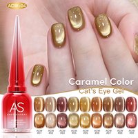 AS 15ml Jelly Gold Cat Eye Gel Nail Polish Autumn Winter Manicure Without Tpo Magnet Gel Polish Varnish Supplies Semi Permanent