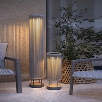 Outdoor waterproof lawn floor light Nordic rattan standing lamp Solar Villa courtyard garden balcony home decorative table lamps