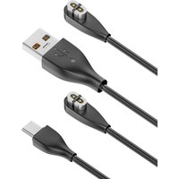 Magnetic Charging Cable USB /Type-C Charger Cable for Aftershokz Headphones for Aftershokz Aeropex AS800/Shokz OpenRun Pro