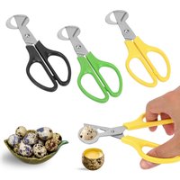 Durable Quail Egg Shell Scissors Rust Resistant Kitchen Tools Egg Tools Cigar Cutters Stainless Steel Blade