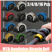 AliExpress NONE 2/4/8/16Pcs Alloy Bicycle Bell MTB Bike Horn Bike Ring Sound Alarm For Safety Cycling Handlebar Bicycle Call Bike Accessories