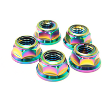 AliExpress NONE M6 Titanium Nut Flange Lock Nuts for Cycling Modification
