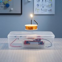 DIY Electromagnetism Experiment Kit STEM Educational Levitation Technology Primary School Electricity Science Learning Materials