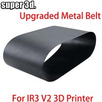 Upgrade Ideaformer IR3 V2 Conveyor Belt 3D Printer Accessories Metal Belt Textured PEI For Ideaformer IR3 V2 Belt 3D Printer Par