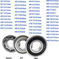 10PC P5 High Performance Deep Groove Ball Bearing 608 628 688 607 605 625 626 686 6000 6001 6700 6701 6800 6802 6900 6902 ZZ 2RS