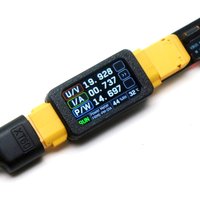 60A XT60 Bidirectional Power Meter Digital Voltmeter Ammeter Lead-acid Liion Lifepo4 BMS RC Battery Charging Discharging Monitor
