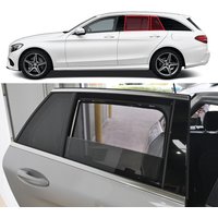 For Mercedes Benz C Class W205 S205 Avant Wagon 2016-2021 Car Sunshade Visor Front Rear Windshield Curtain Side Window Sun Shade