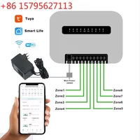 WiFi Tuya Smart Sprinkler System 6 Zone Or 8 Station Garden Irrigation Controller Water Valve Timer for Automatic Watering