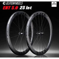 AliExpress ELITEWHEELS ENT 3.0 Disc Carbon Wheelset 700c Tubeless Ready S&S Steel / Ceramic Bearing Pillar 1423 UD Matte Raw Carbon
