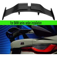 For BMW M3 M4 G80 G82 G83 2021+ Carbon Fiber Tail fins Rear Trunk Spoiler Guide Wing Rear Wing Car Trunk Diverter Auto parts