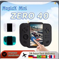 MagicX Mini Zero 40 Handheld Gaming Console Portable Retro Game Console 4.0-Inch IPS Touchscreen Android System Boy Gift Hot