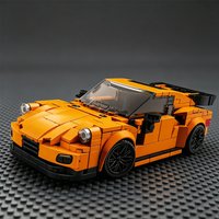 Urban Racing Series 911 Super Sports Car Building Block Puzzle Toy Car Model Collectible Figurine