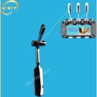 1 Piece Metal Handle For GUANGSHEN Bmeqile Soft Serve Ice Cream Machines Hand Lever Spare Parts