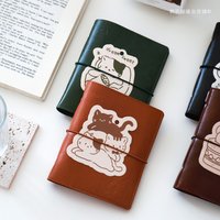 Chaoyu Retro Artistic Loose-Leaf Notebook High-Value High-Quality Leather Small Notebook Portable Pocket Notepad