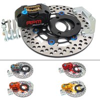 220mm Brake Disc Rotor 3 Hole Caliper Set RPM 84mm Brake Caliper Radil mounting for For Yamaha Aerox Nitro BWS 100 JOG 50 rr
