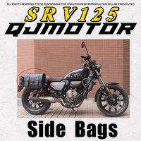 For QJMOTOR SRV125 125SRV 125srv srv125 motorcycle box rack side bag luggage rack travel waterproof bag