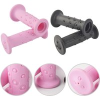 1 Pair Children Bike Soft Handlebars Grip Rubber Handle Cover For 19mm Handlebar Sleeve Protector Cycling Accessories