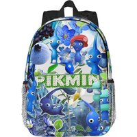 Pikmin Characters Backpack Hot Sale Daypack Large Capacity Boys Girls BookBag Shoulder Bags for Men Women Kids School Bag