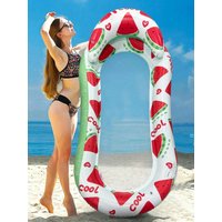 1pc Outdoor Foldable Water Hammock Inflatable Floating Swimming Pool Mattress Party Lounge Bed Beach Sports Recliner Recreation
