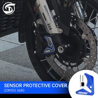 For ZONTES 368G 368K 368E 368D 368 G K D 2024-2026 Motorcycle Accessories Front Wheel ABS Sensor Protection Guard Protector
