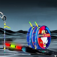 Ready To Use Pre Assembled Fishing Line, Sensitive Illuminated Bobber Kit, Portable Outdoor Fishing Supplies for Leisure Angling