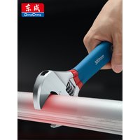 AliExpress NONE Adjustable Wrench Universal Spanner Dip Plastic Carbon Steel Mechanical Workshop Hand Repair Tools Car Bicycle Wrench