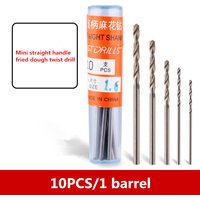 HOT 0.2-4.5mm 10PCS Twist Drill Bits HSS High Speed Steel Drill Bit Set Micro Straight Shank Wood Tools for Electric Drills