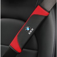 2Pcs Leather Car Seat Belts Cover Shoulder Pad For BMW M X1 X3 X4 X5 E46 E90 F20 E60 E39 F10 M1 M2 M3 M5 M6 E87 Auto Accessories