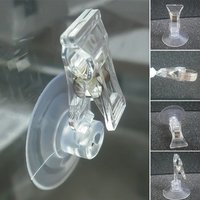 Car ticket holder Car clip Suction Cup Clamp Bathroom Wall Suction Cup Clip Plastic Window Office Door Multifunctional Clip