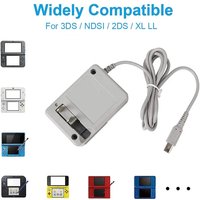 1/2Pcs US EU Plug Charging Charger AC Adapter For 3DS 3DSXL/LL NEW 3DS XL/LL 2DS XL/LL Power Supply For Nintendo DSi/NDSi