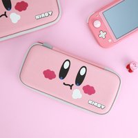 Kirby Game Anime Peripheral Switch Oled Lite Storage Bag Portable Bag Cute Cartoon Game Console Protective Case