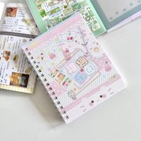 Seventh Issue Childish Fun Paradise Sticker Book Little Beast Star Cutting Film Sticker Cute Little Things Touch Film Sticker