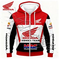 AliExpress 2026 Fashion Street Design Motorcycle Robe Honda Racing Enthusiast MOTO Off Road Mountain Bike Sport Warm Hoodie Casual Jacket