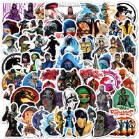 10/30/60PCS Mortal Kombat Graffiti Sticker Game Kids Toys DIY Skateboard Water Cup Suitcase Laptop Phone Bike Waterproof Decals