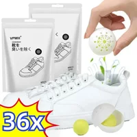 36/6Pcs Shoes Deodorant Balls Freshener Shoes Fragrance Essential Footwear Scent Shoe Closet Gym Bag Locker and Cars Deodorizer