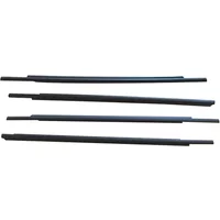 For Mitsubishi Outlander 2013-2018 Window Outer Weatherstrip Side Door Moulding Seal Belt 5727A293 5727A294 5757A293 5757A294