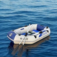 Solar Marine 2M Inflatable Fishing Boat Wooden Floor Racing Boats and Surfing Kayak for Adult Outdoor Watersport IB Accessories