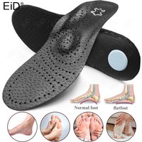 EiD Orthopedic Insoles Orthotics Flat Foot Health Sole Pad For Shoes Insert Arch Support Pad For Plantar fasciitis O/X Leg pads