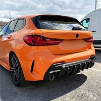 Car Rear Bumper Diffuser For BMW 1 Series F40 M Sport 128ti M135i 118i 120i 120d 2019-2024 Splitter Lip Valance Spoiler Body Kit